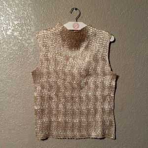 Brand new Rafael gold blouse large